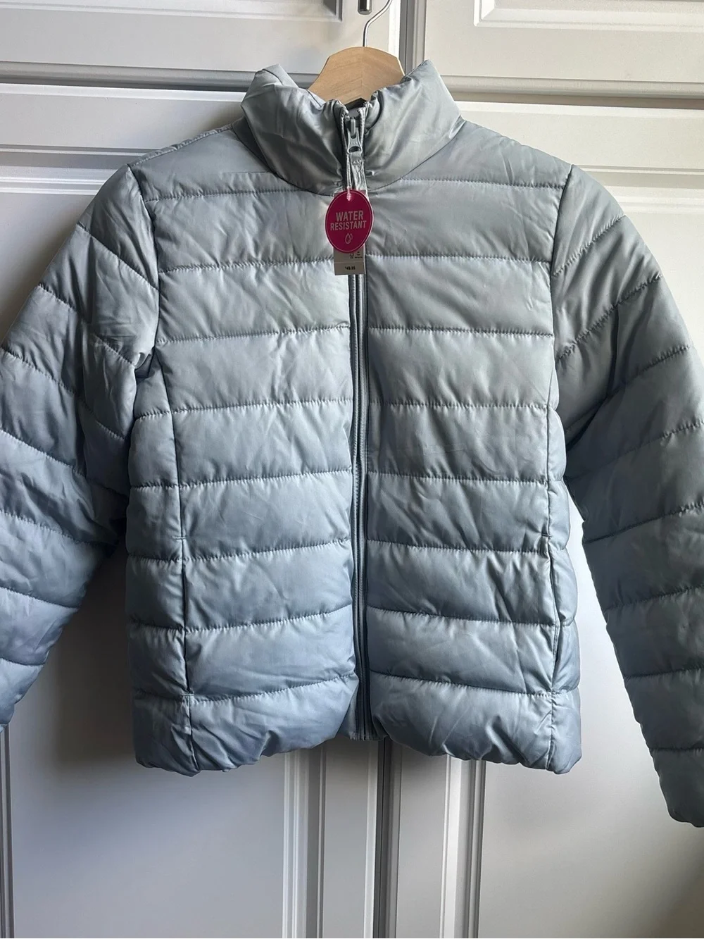 The Children's Place Kids Blue Water-Resistant Puffer Coat